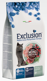 Exclusion Ton Balıklı Kısırlaştırılmış 1.5 kg Kedi Maması kullananlar yorumlar